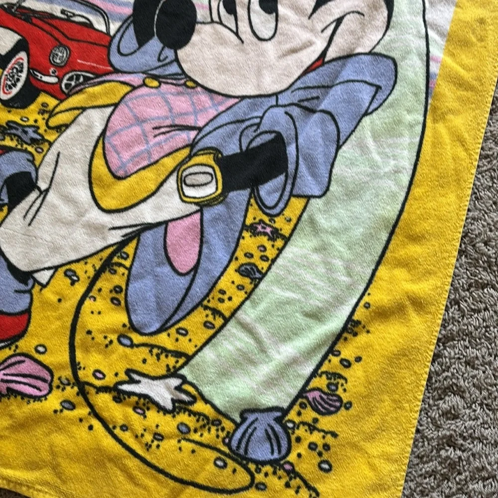 Vintage Mickey Mouse Beach Towel